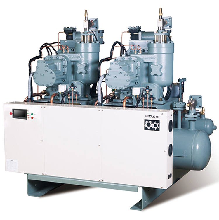 日立R404A螺桿冷凍機(jī)組